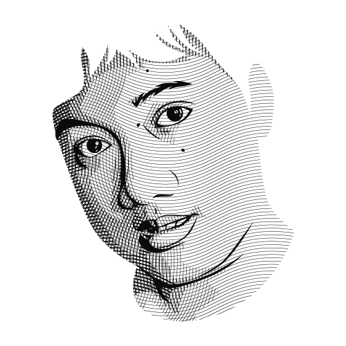 500x500 Lineart Vector Experiment (Money Style) By Ndop
