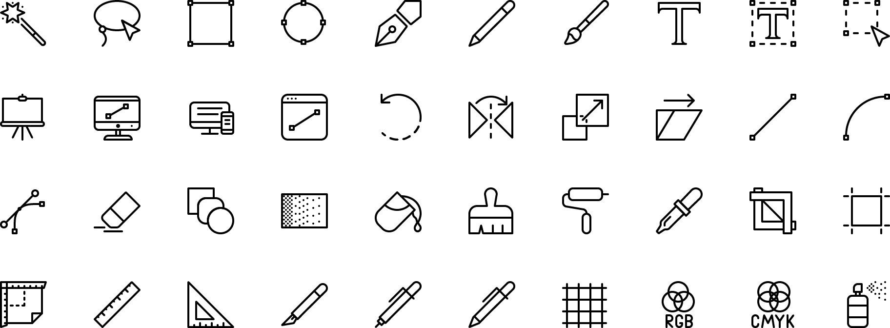 1824x672 Preview [Count Icons] Icons