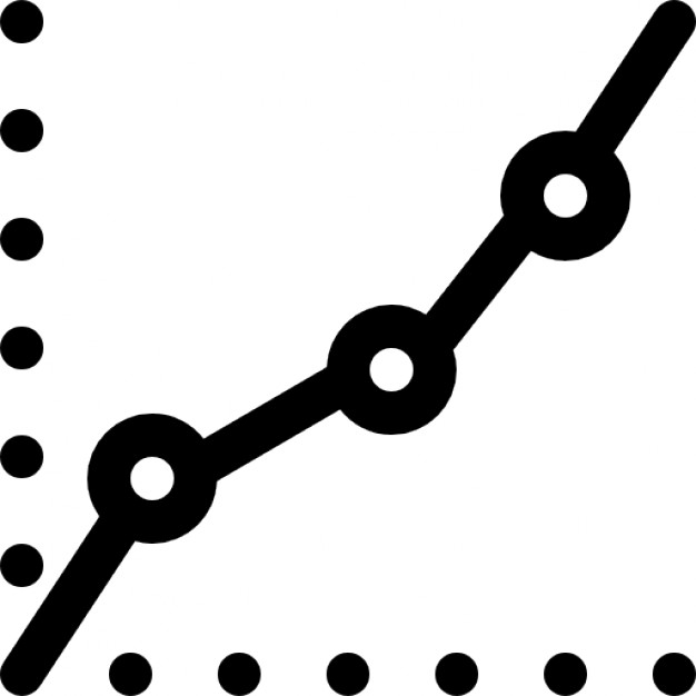 626x626 Increasing Line Graph Report Icons Free Download