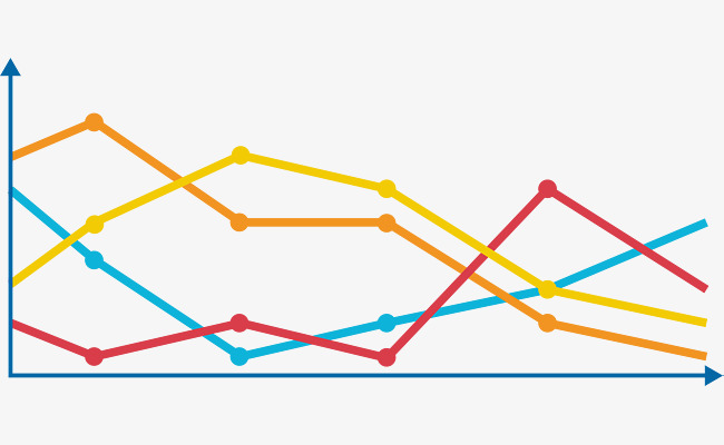 650x400 Simple Line Graph, Ppt Pattern, Line Chart, Cartoon Png And Vector