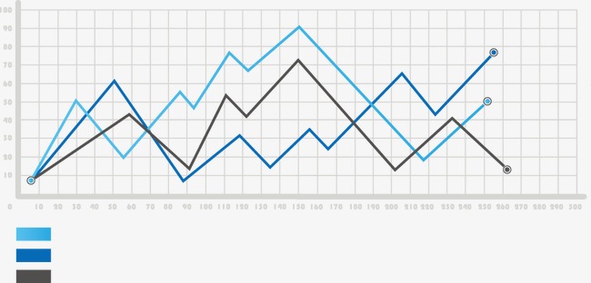 650x312 Vector Ppt Design Data Superimposed On A Line Graph, Line Vector
