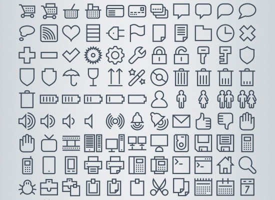 550x400 15 Line Icon Packs Completely Free 30 Designers