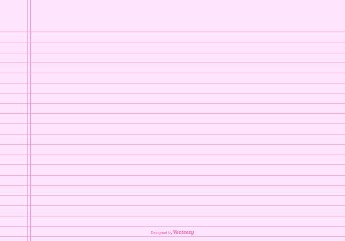 700x490 Notebook Paper Background Free Vector Art