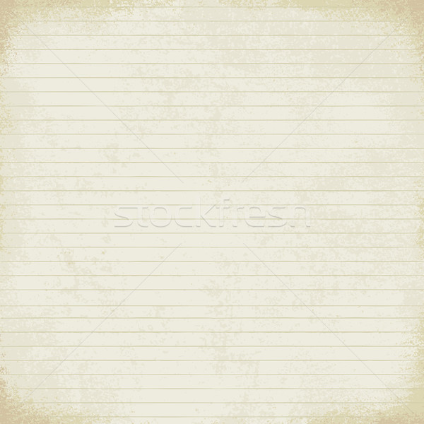 600x600 Vintage Lined Paper Vector Background 1 Vector Illustration