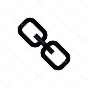 300x300 Stock Illustration Strong Weak Chain Link Vector Icon Icons Set