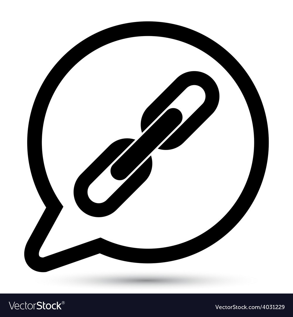 1000x1080 Link Icon Vector