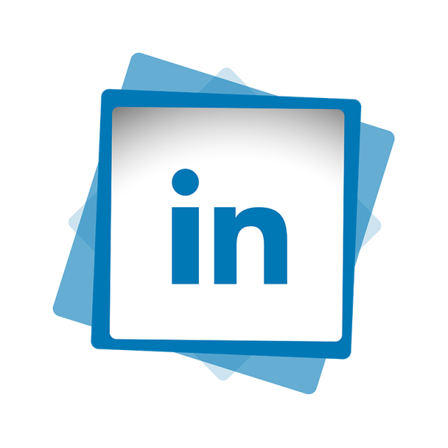 640x640 Linkedin Social Media Icon, Social, Media, Icon Png And Vector For