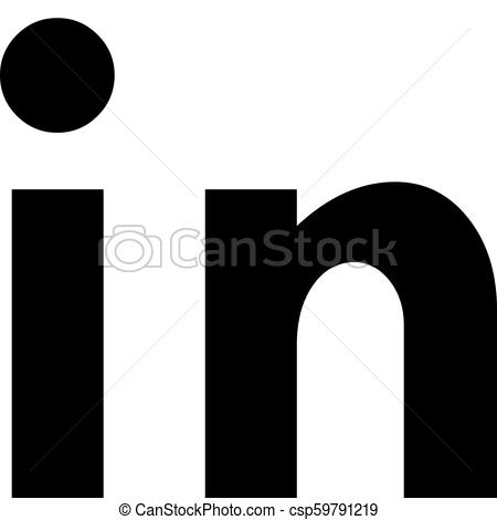 450x470 Linkedin Vector Islolated Icon. Social Media Logo ,symbol .