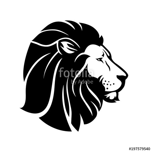 500x500 Lion Head Logo Vector Stock Image And Royalty Free Vector Files