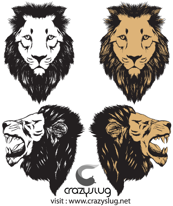 600x714 Free Roaring Lion Head Vector Free Psd Files, Vectors Amp Graphics