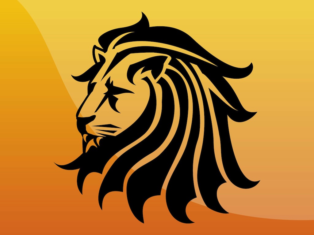 1024x768 Lion Head Icon Vector Art Amp Graphics