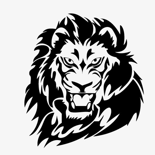 Lion Head Vector Art at GetDrawings | Free download