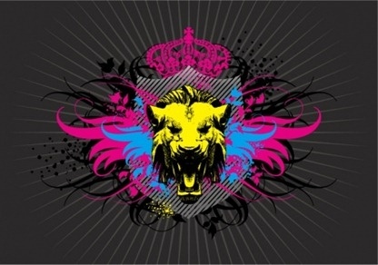 416x292 Lion Head And Wings Vector Free Vector In Adobe Illustrator Ai