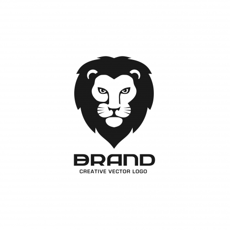 468x468 Lion Head Logo Vector Vectors Stock In Encapsulated Postscript Eps