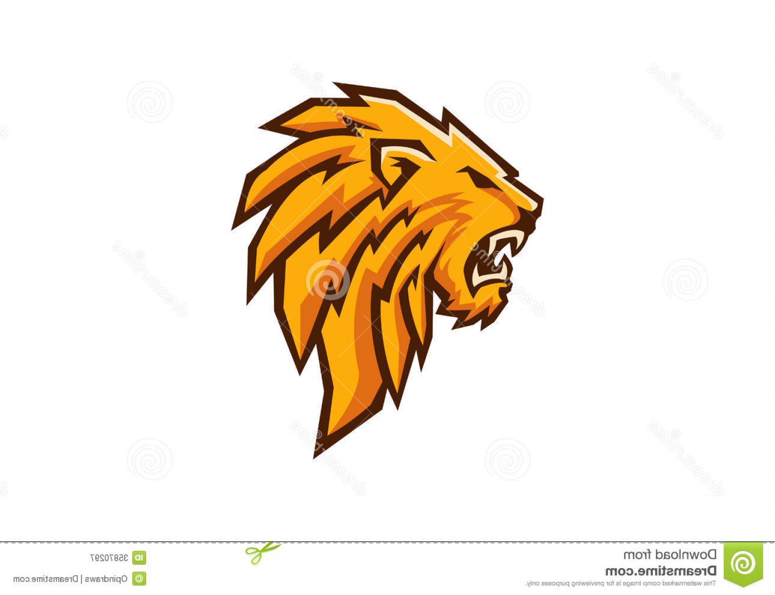 1560x1198 Royalty Free Stock Photography Lion Head Vector Illustration Image