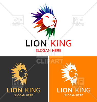381x400 Lion King Emblem Vector Image Vector Artwork Of Icons And