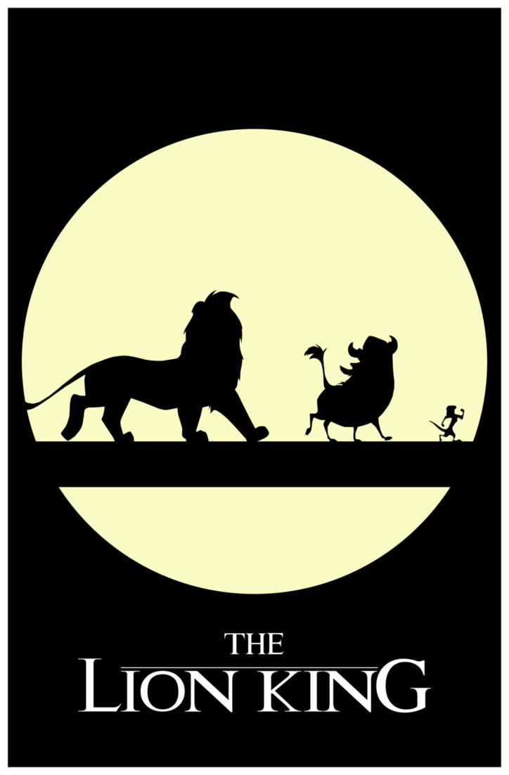 724x1103 The Lion King Poster By Lostofan