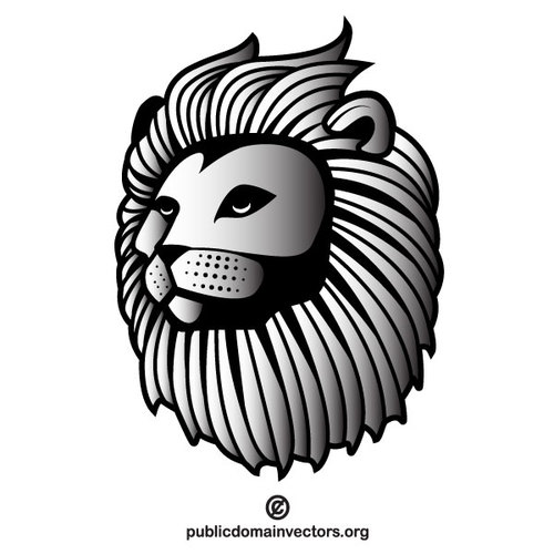 500x500 Lion Mascot Vector Image Public Domain Vectors