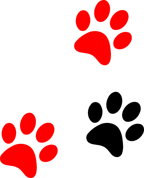 480x594 Pawprint Clipart Paw Print ~ Frames ~ Illustrations ~ Hd Images