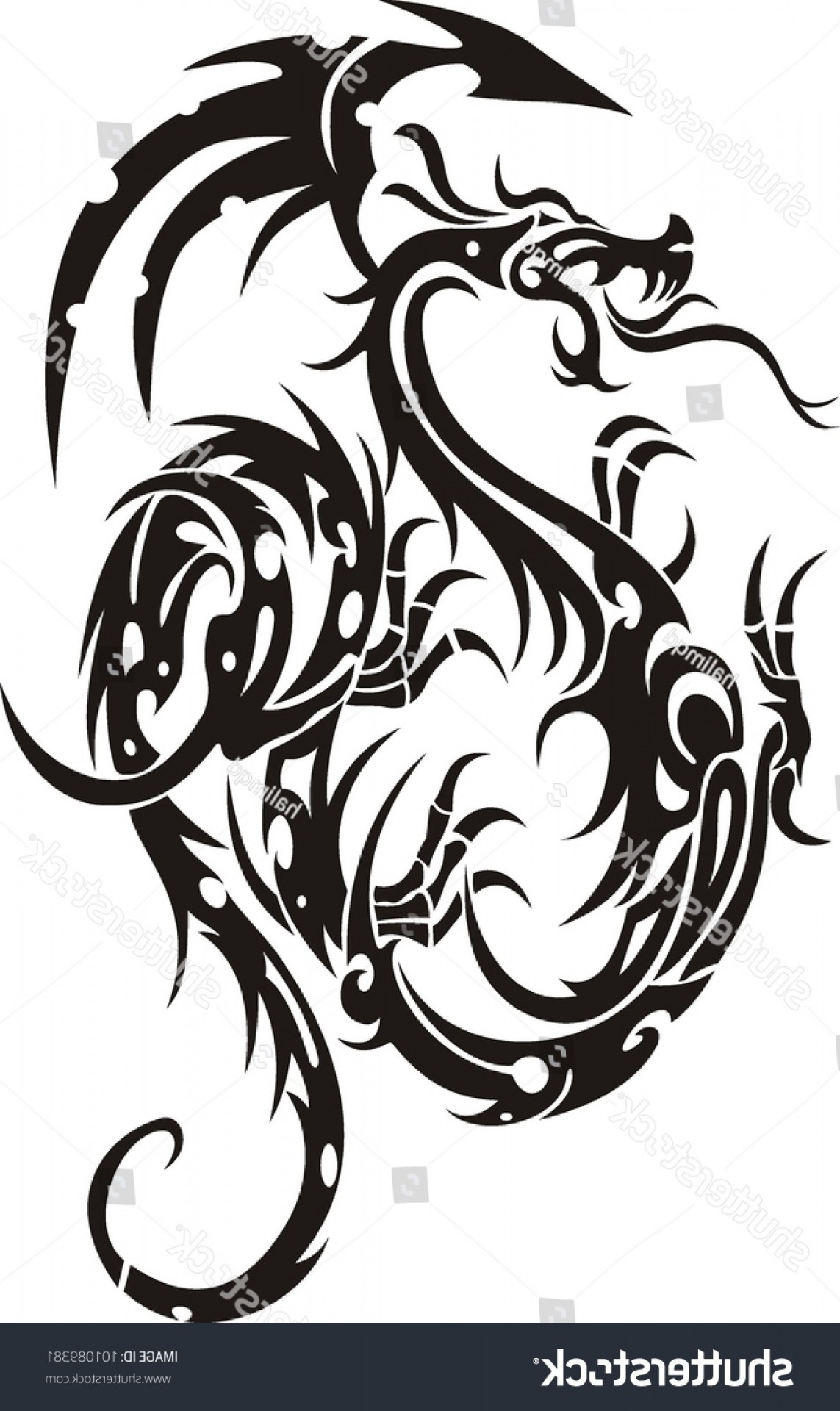 1143x1920 Tribal Lion Paw Vector Lazttweet