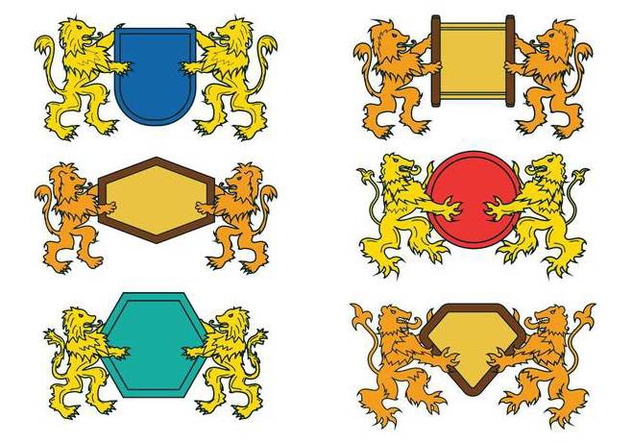 632x443 Lion Rampant Vector Free Vector Download 401379 Cannypic