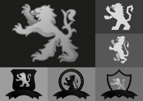 285x200 Lion Rampant Free Vector Graphic Art Free Download (Found 619