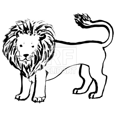 400x400 Lion Vector Image Vector Artwork Of Plants And Animals Piekno