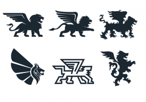 285x200 Winged Lion Free Vector Graphic Art Free Download (Found 2,601