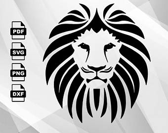 340x270 Lion Vector Etsy