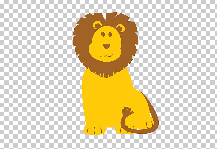728x500 Lion Giraffe Safari , Yellow Lion Material Png Clipart Free