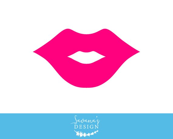 570x456 Lips Svg Lips Clipart Lips Logo Kiss Svg Muah Snog Etsy