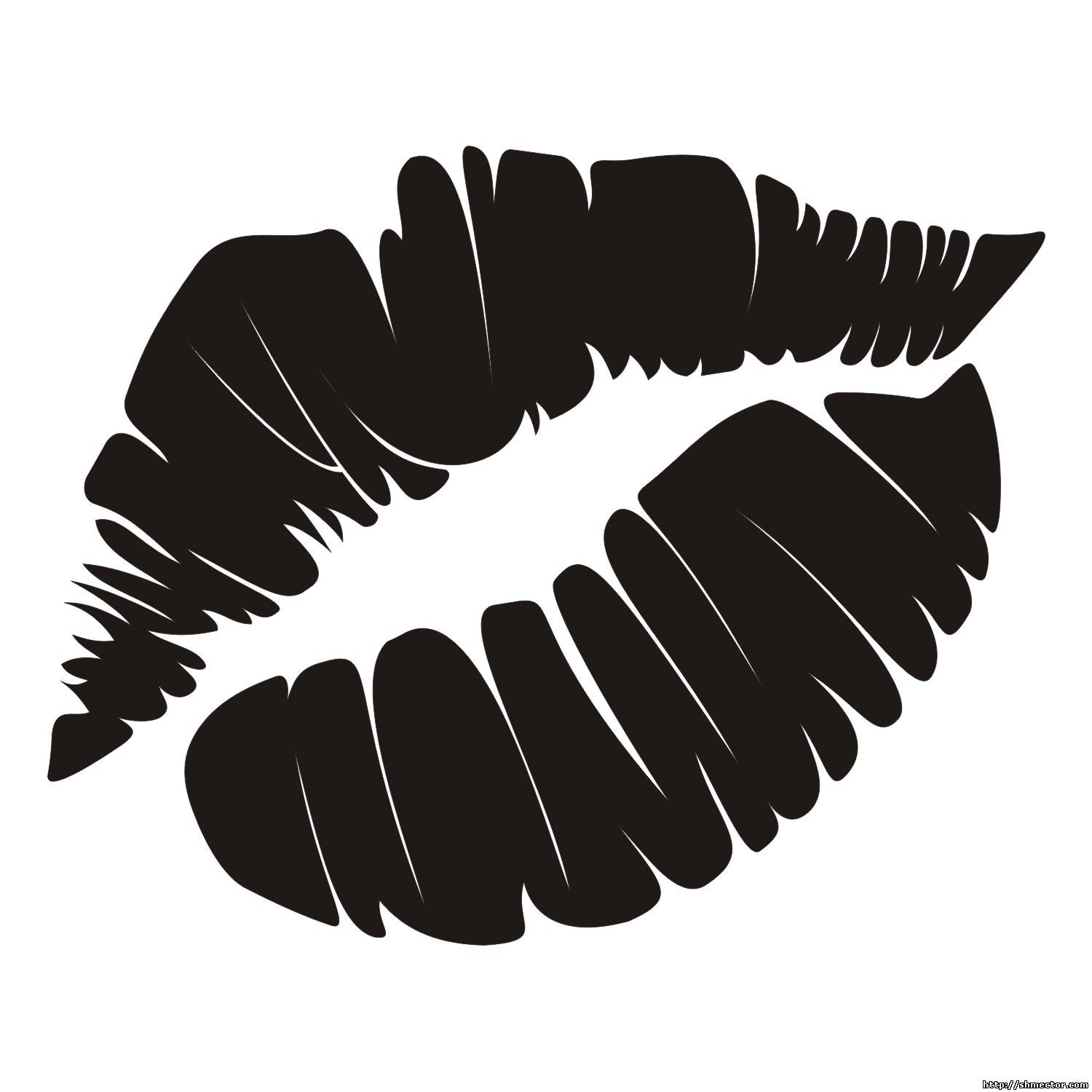 1500x1500 Vector For Free Use Lips Mark