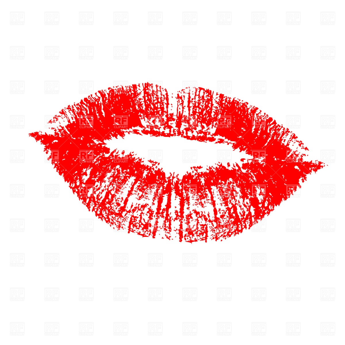 1200x1200 Woman Lips Imprint Vector Image Vector Artwork Of Beauty