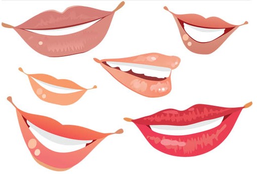 512x347 Women Smile Lips Vector Ai Format Free Vector Download