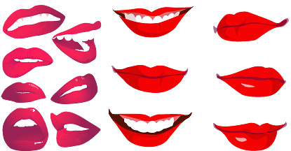 415x216 Mouth Free Vector Download (169 Free Vector) For Commercial Use