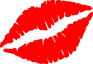 299x207 Red Lips Vector Clip Art