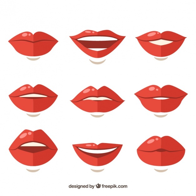 Lips Vector Image at GetDrawings | Free download