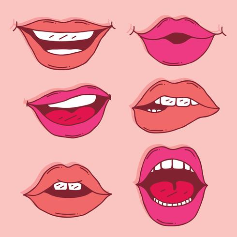 490x490 Lips Free Vector Art