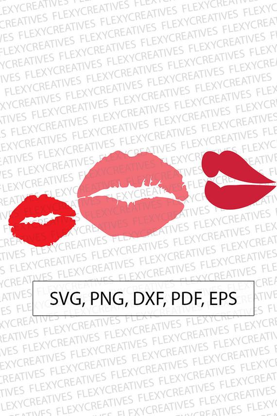 570x855 Lips Svg Lips Vector Clipart Cut File Lips Clip Art Lips Etsy