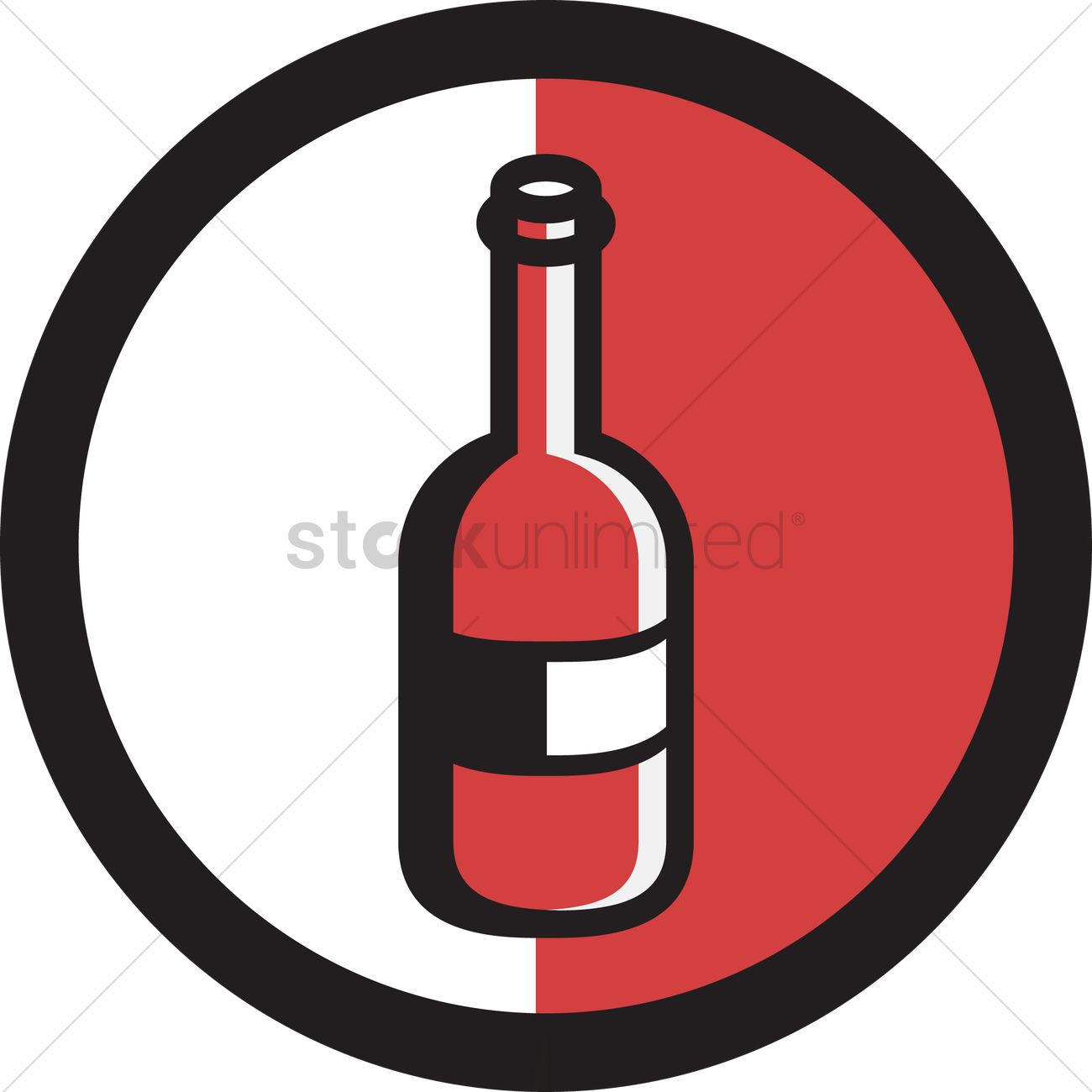 1300x1300 Free Liquor Bottle Vector Image