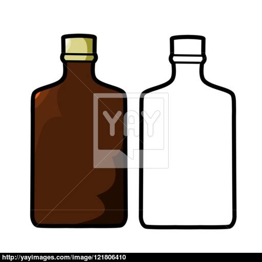 Liquor Bottle Vector At Getdrawings Free Download