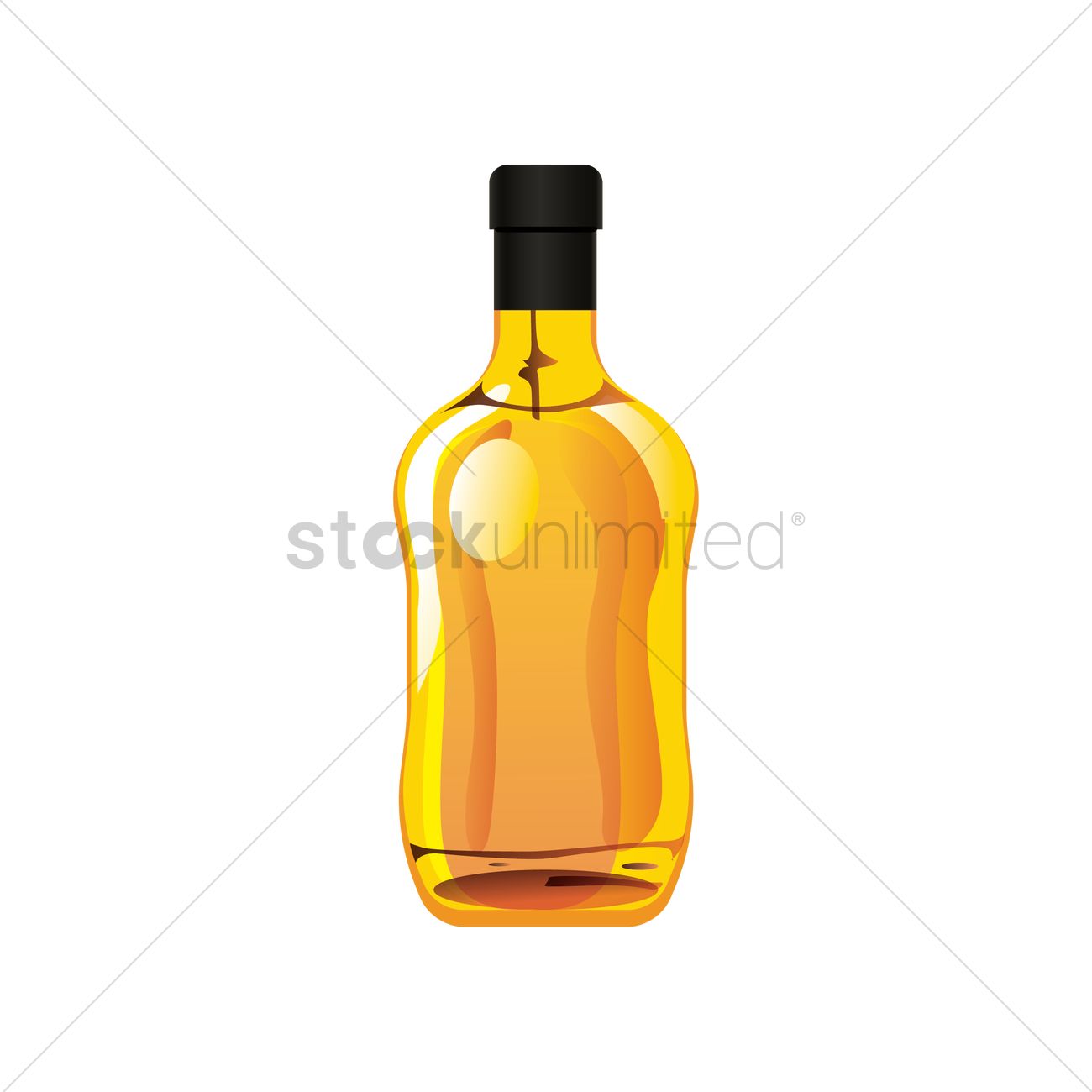 1300x1300 Liquor Bottle Design Vector Image
