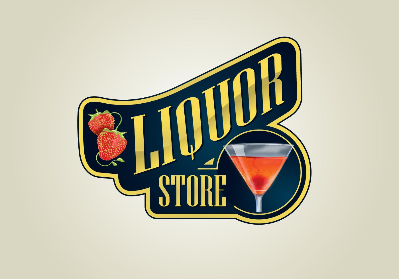 1400x980 Liquor Free Vector Art