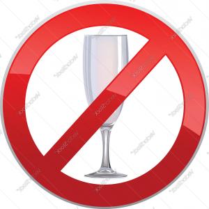 300x300 No Alcohol Drink Sign Prohibition Icon Ban Liquor Vector Sohadacouri