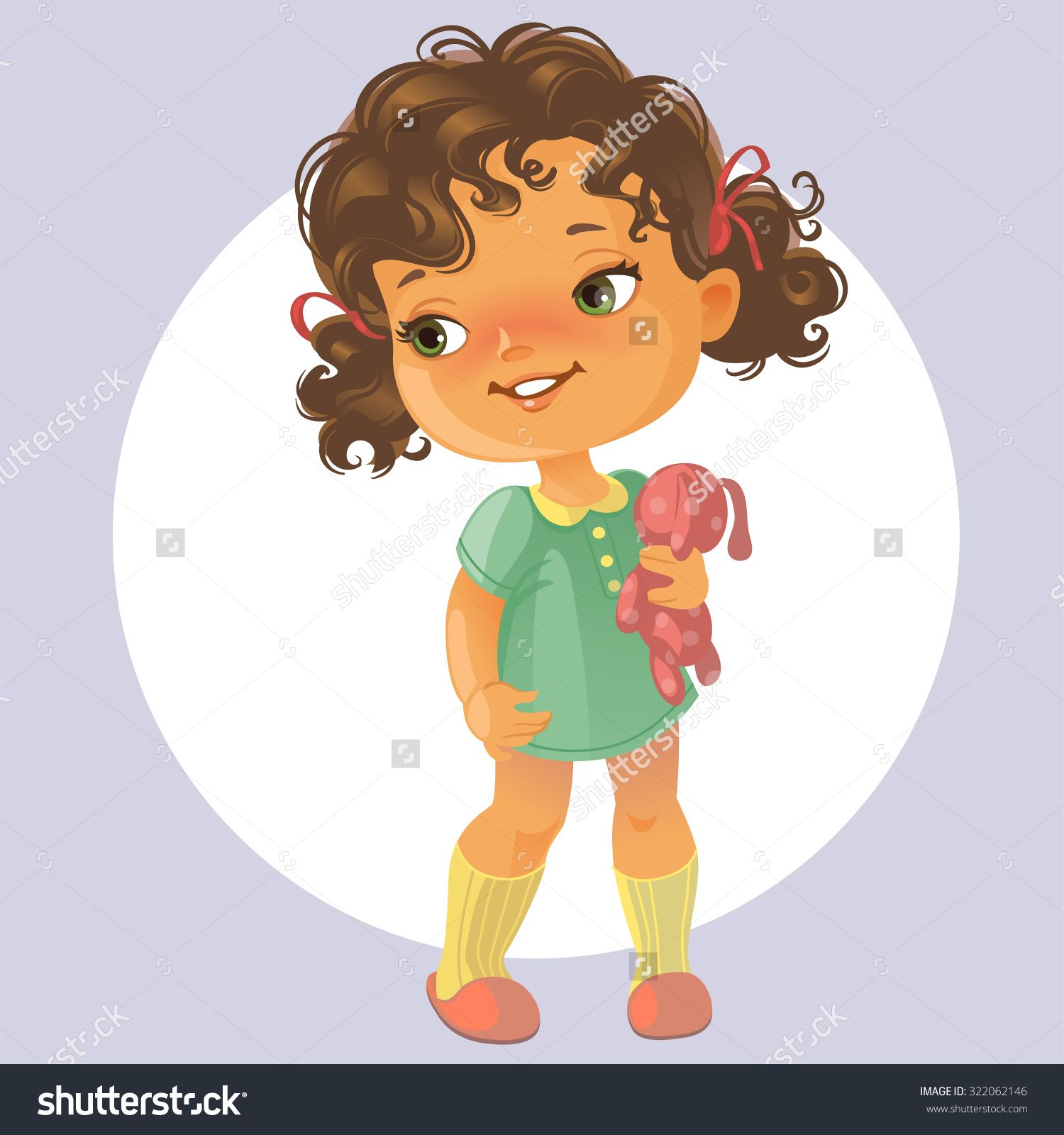 1500x1600 Children Little Girl Vector