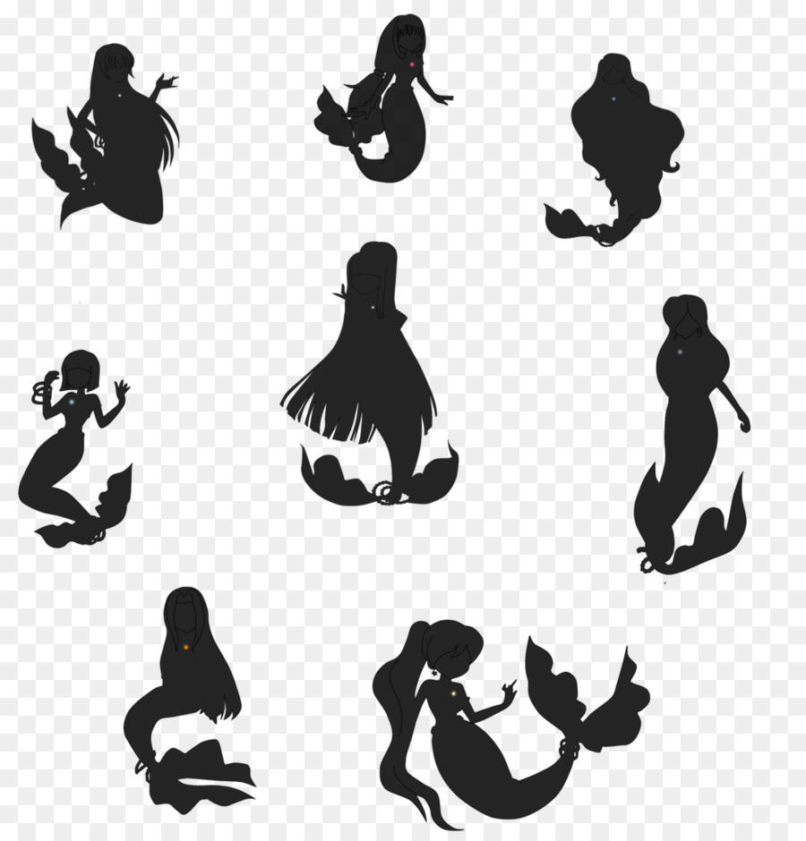900x940 The Little Mermaid Lucia Nanami Silhouette Mermaid Melody Pichi