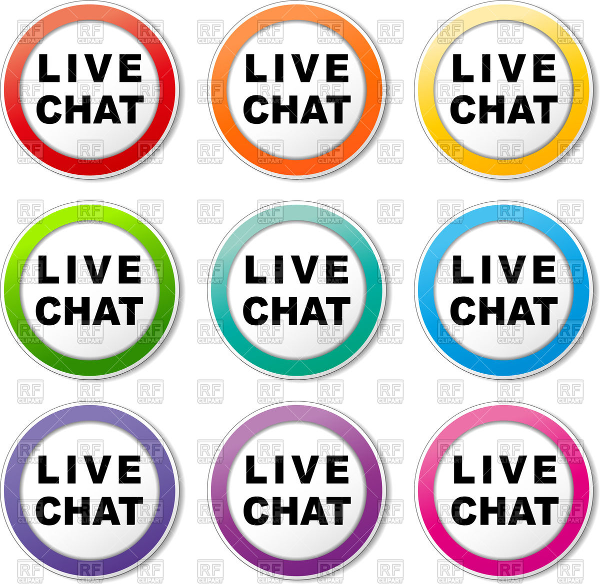 1200x1169 Live Chat Icon Vector Image Vector Artwork Of Icons And Emblems