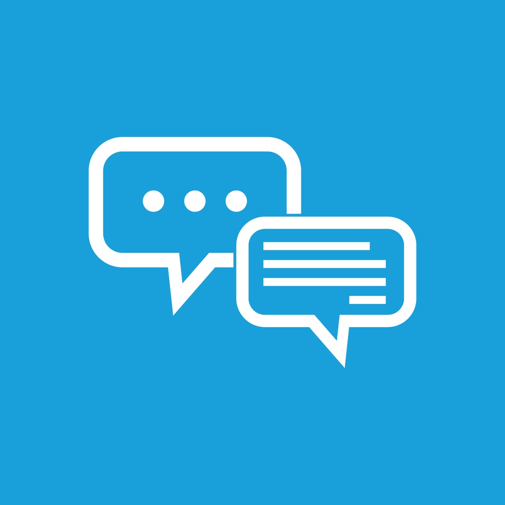 1000x1000 Vector Icon Live Chat