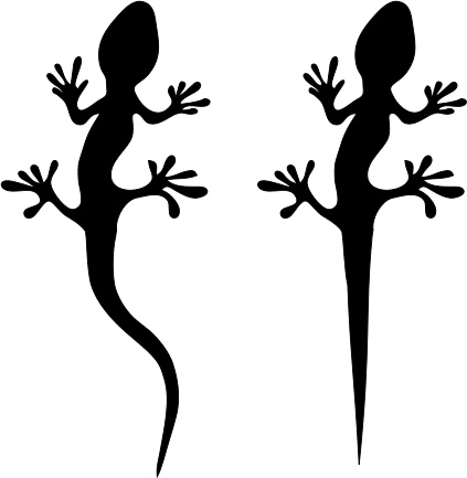 423x433 Lizards Free Vector In Open Office Drawing Svg ( .svg ) Vector
