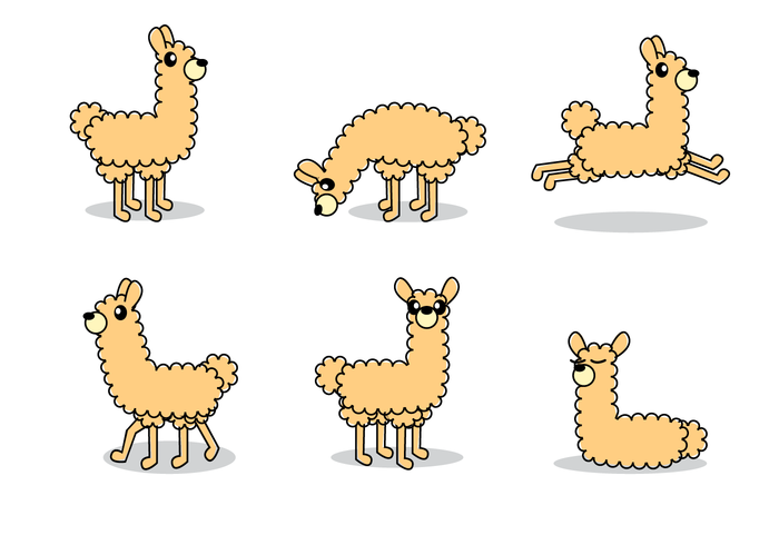 700x490 Free Llama Vector